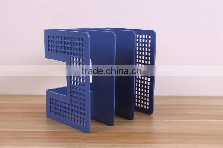 Office desktop cheap adjustable plastic Bookends