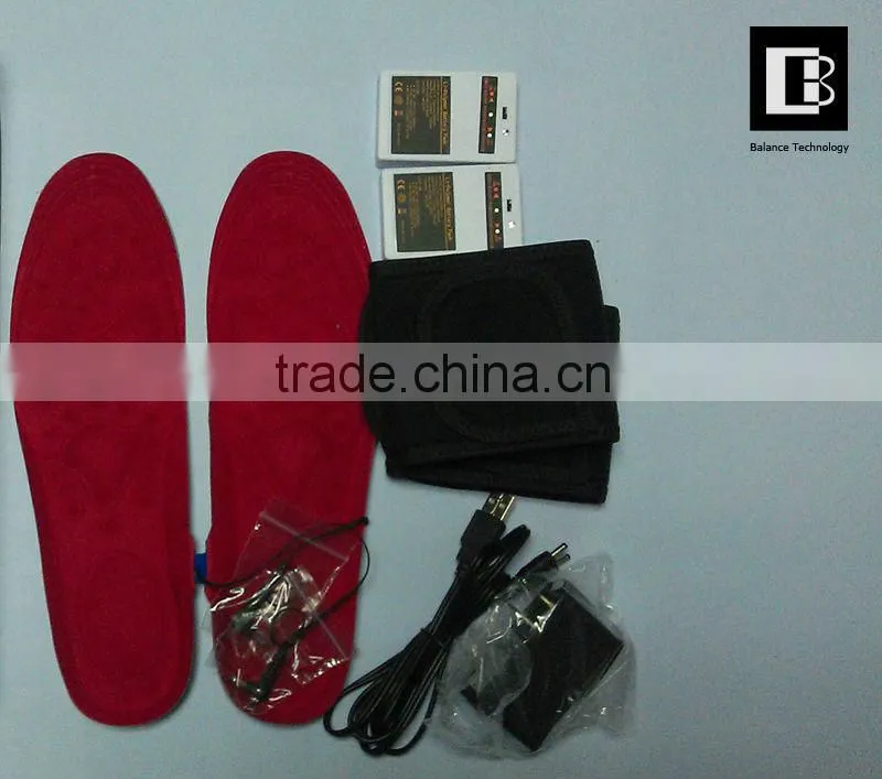 Wholesale Electric Thermal Insole Remote Control Heated Insoles Foot Warmer