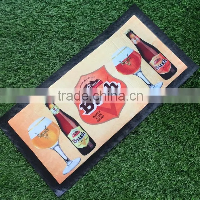 SMETA factory knitted bar runner table beer mat