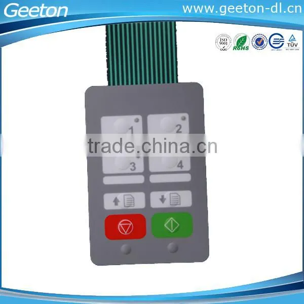 Custom China Membrane Switch Keyboard Thin Film Switch