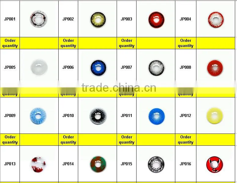 Contact Eye lens 2016 SEMI-ANNUAL SALE of beautiful and cheap contact lenses
