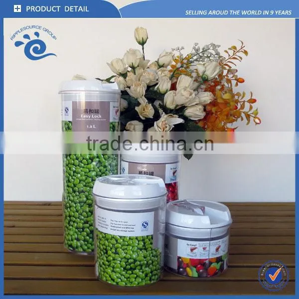Wholesale Clear Plastic Cylinder Food Containers