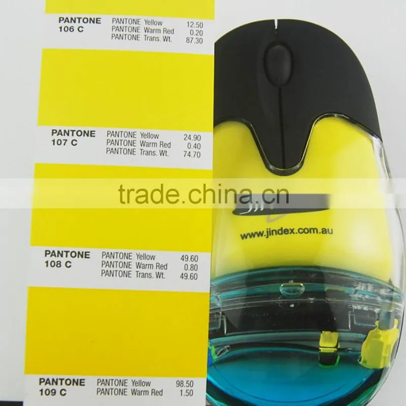 Original colorful Mini Liquid Wireless Mouse With personalized floater inside