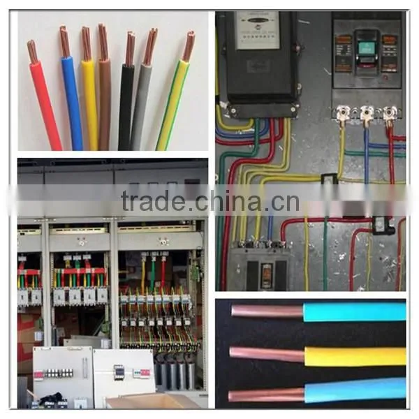 PVC Insulation Material and Solid and stranded Conductor Type H07V-R cable wire