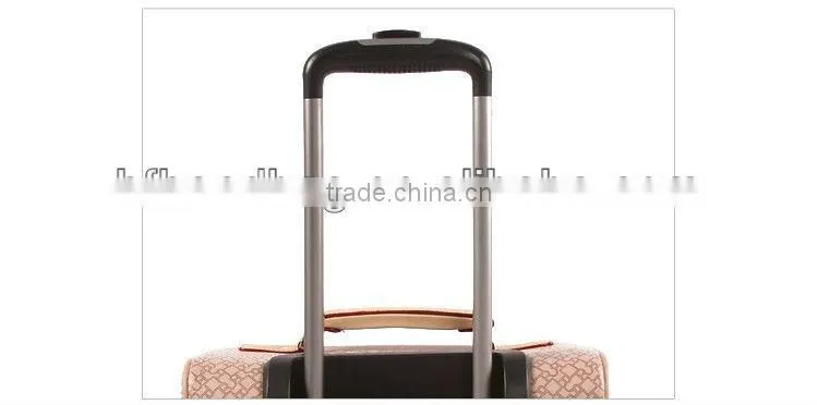 Cabin size soft luggage suitcase rolling trolley bag
