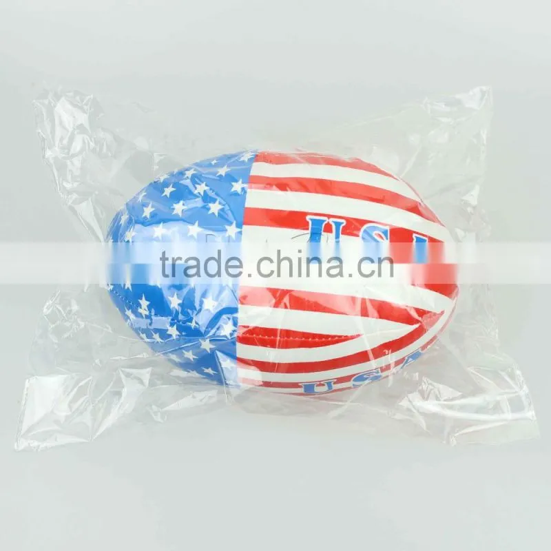 Partypro Ningbo Factory Promotional High Quality Hottest Custom Rubgy Shape Juggling Stress Ball