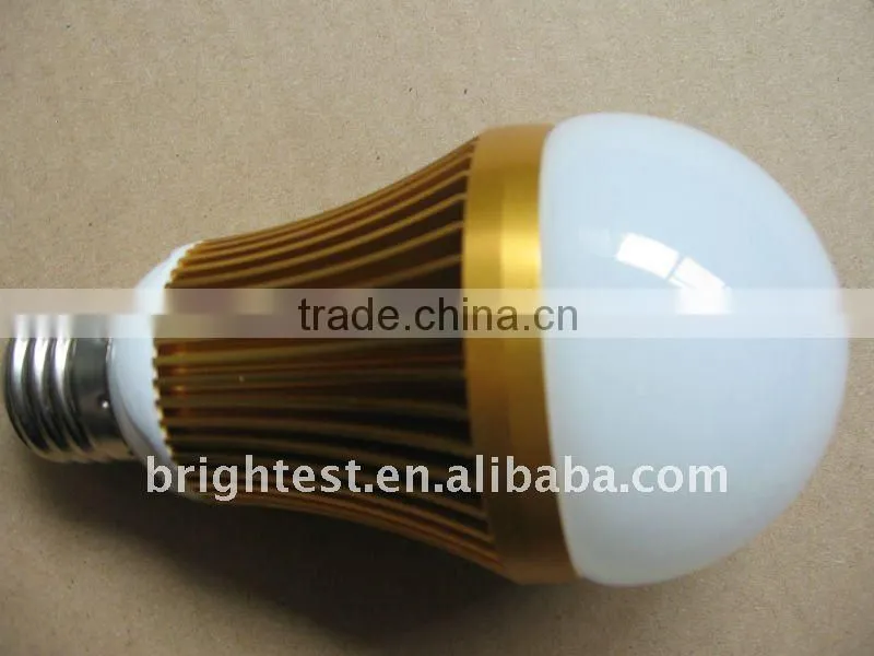 Golden high power lampada LED 6w LED BULB