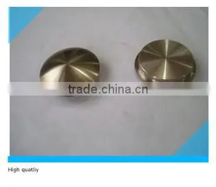 stainless steel small size round end cap for bar