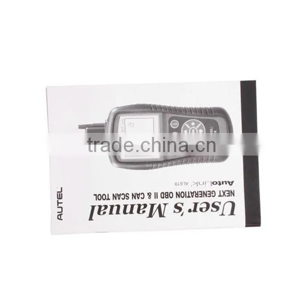 Newly Autel AutoLink AL619 ABS/SRS + CAN OBDII Diagnostic Tool Original Auto scanner 2013 hot selling