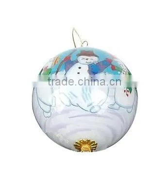 inside painted glass ornament ball