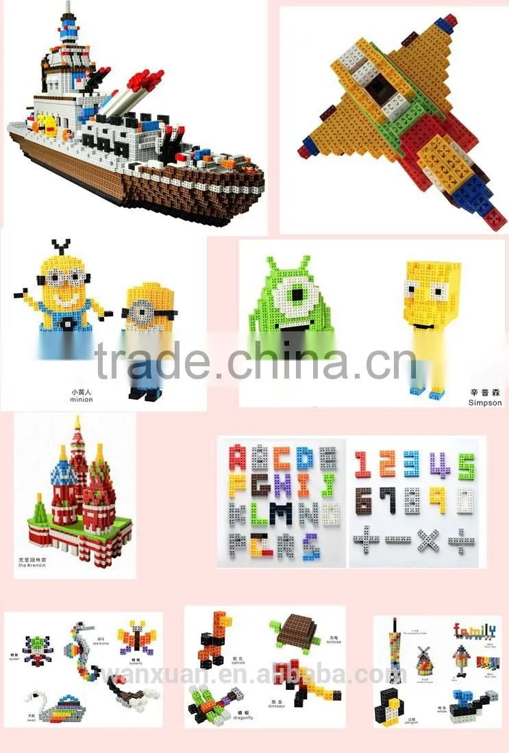 plastic blocks connecting blocks for kids