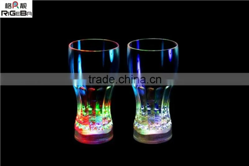 Fashion led flashing cup for party supplies and club led coke cup