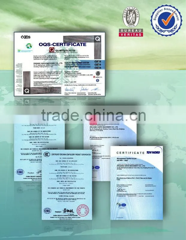 Polyamide tube/PA tube/plastic tube