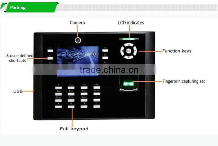 High Performance Price of Zkteco Fingerprint Time Attendance (HF-Iclock680)