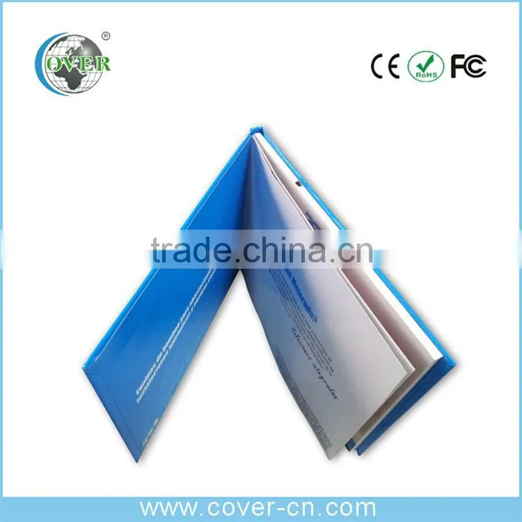 A5 Brochure 4.3'' LCD Video Greeting Card, Video Brochure Card For Promotion