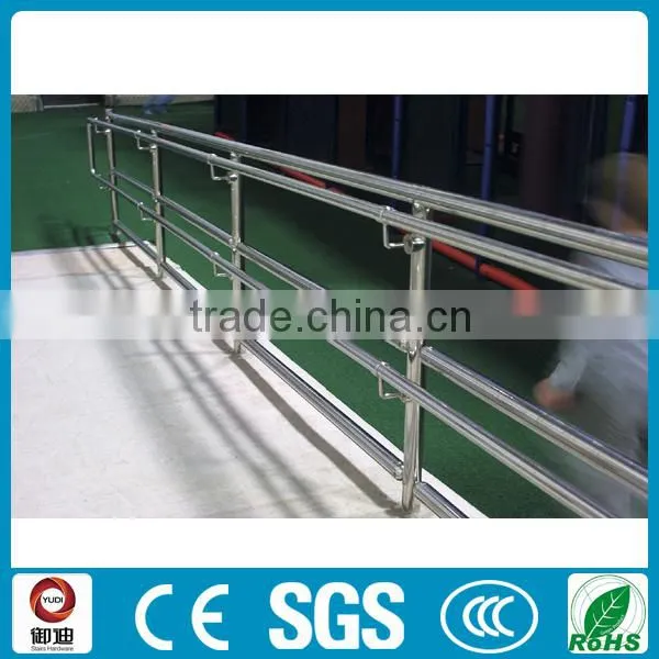 2015 Foshan Yudi hot sale interior stair stainless steel handrail
