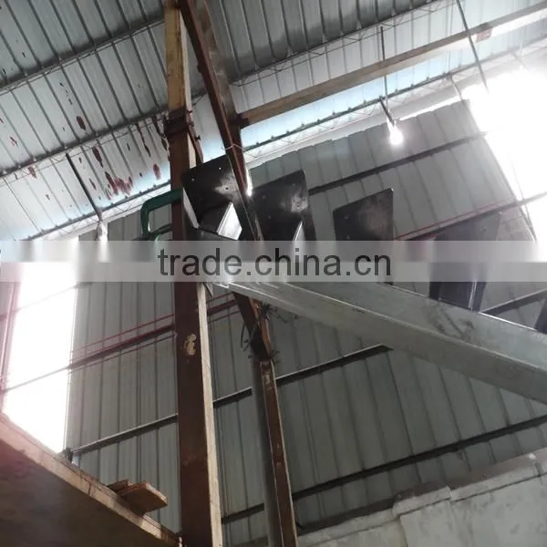 cheap price modern indoor house straight steel wood staircase