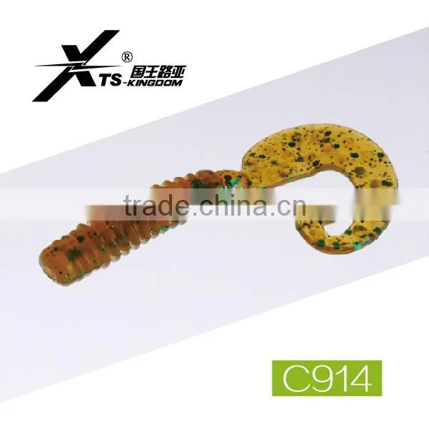 40mm 0.5g,50mm 1.2g,75mm 3.7g Chinese Cheap Soft Fishing Bait