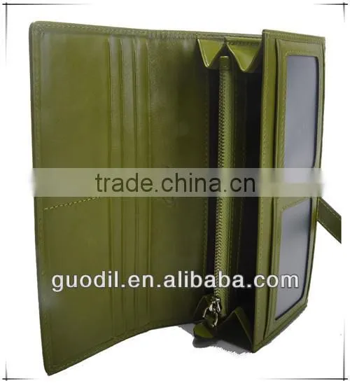 2014 newest fashion crocodile women leather wallet