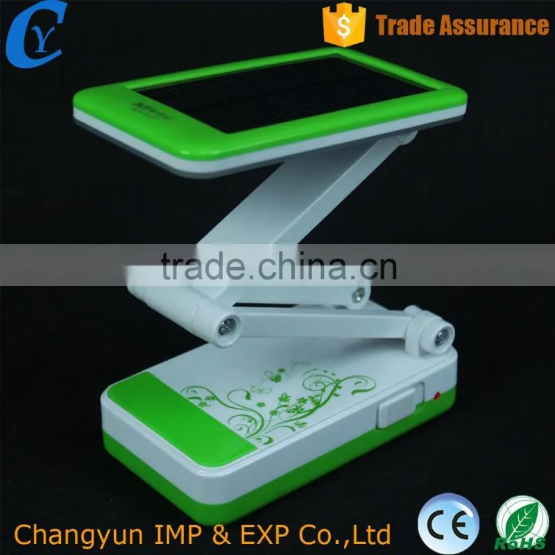 New Solar Charging 15SMD Portable Table Lamp Rechargeable 220V Work Light