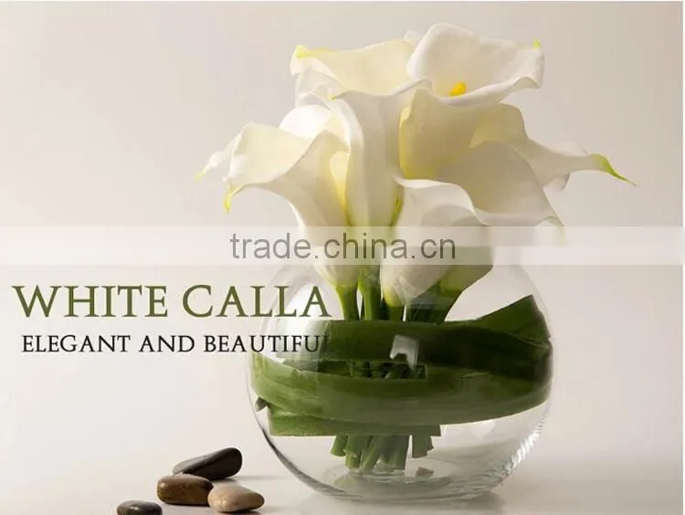 SS flowers arrangement calla lily decorative handmade artificial flower making