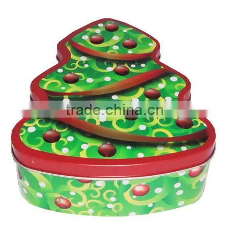 Christmas Tree Tin