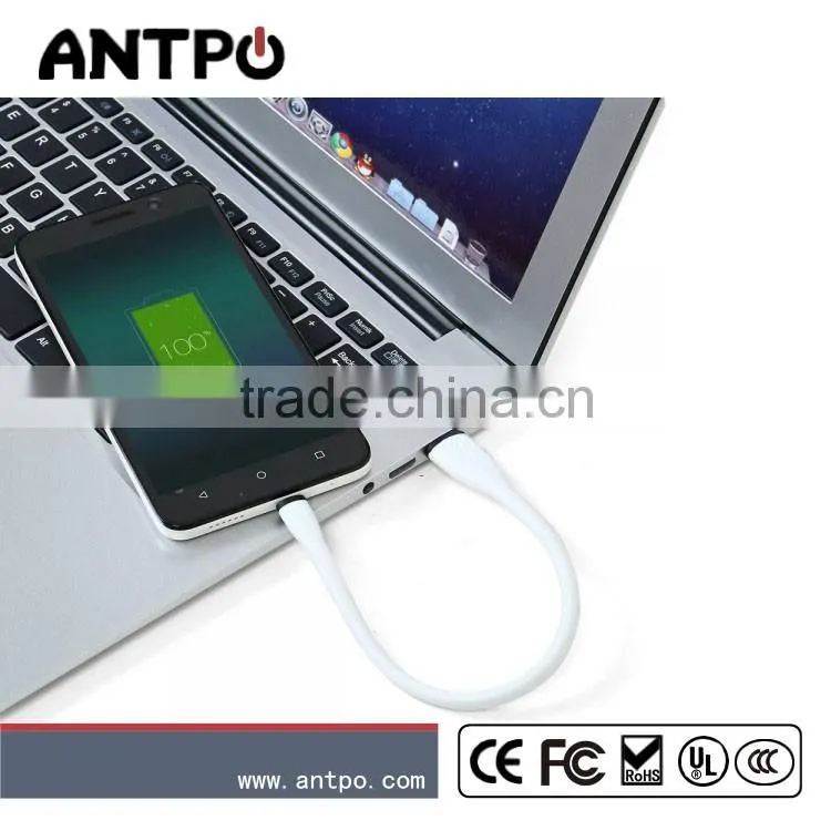 Fast charging bendy usb cable for android charger cable