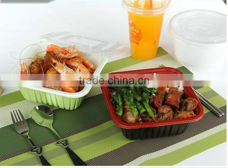 Colorful and environmental protection plastic packaging use for packing food