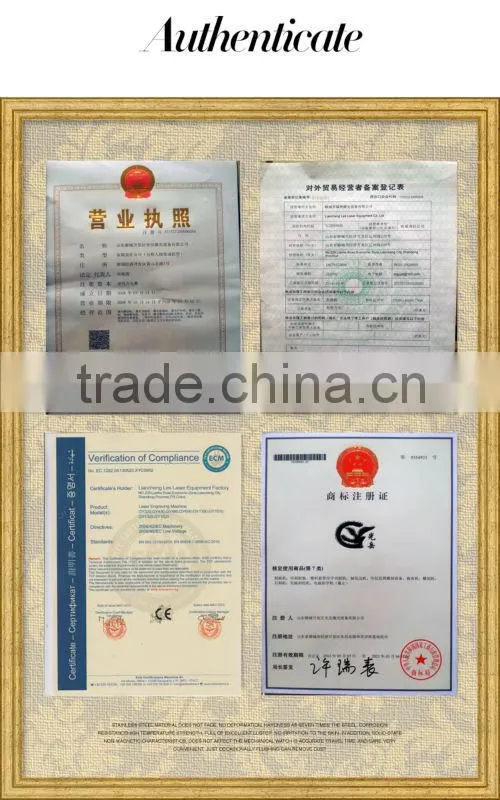 LAS,DWG,BMP,DXF,DXP,AI,PLT,DST Graphic Format Supported GY-320 Laser engraving Machine