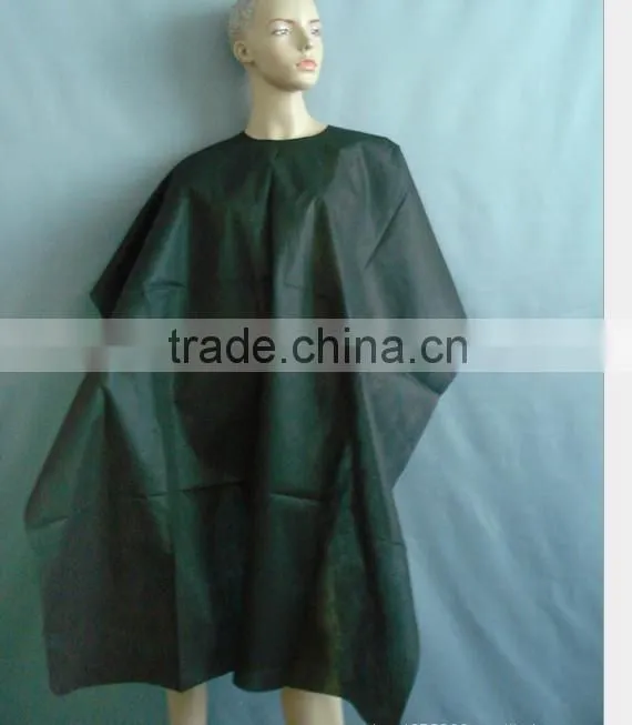 Disposable PP Non woven hairdressing cape