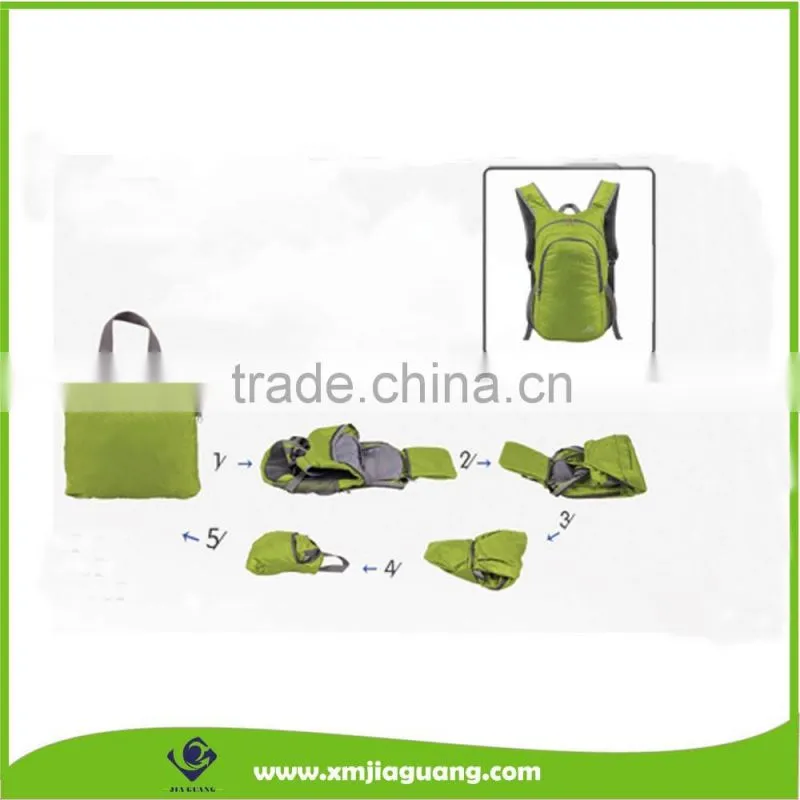 Fashion Light hiking Climbing Foldable Backpack bags