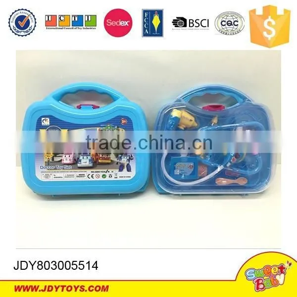 2016 new cute pig doctor's tackle doctor tool funny game for kid
