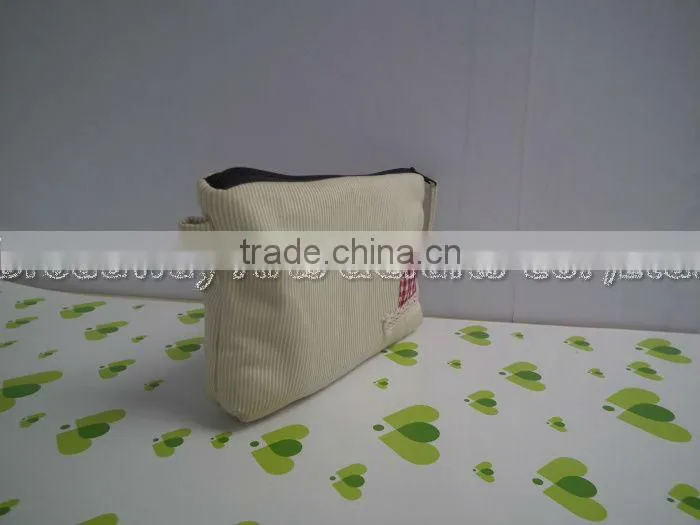2015 fashion and cheap cotton pencil bags with simple design for promotion and advertisement