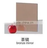 Factory price Colored/Tinted color mirror glass for building decoration