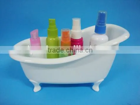 Golden bathtub shape container, PP container