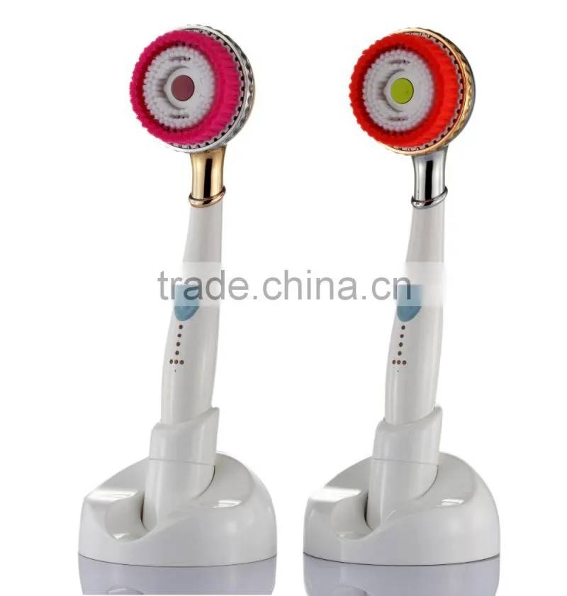 3 in 1 Beauty Care Massage Multifunction Electric Face Cleansing Brush, Skin Care Face Massager