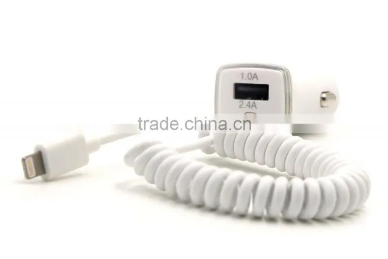 Mobilephone accessories factory in china car charger with usb charger cable