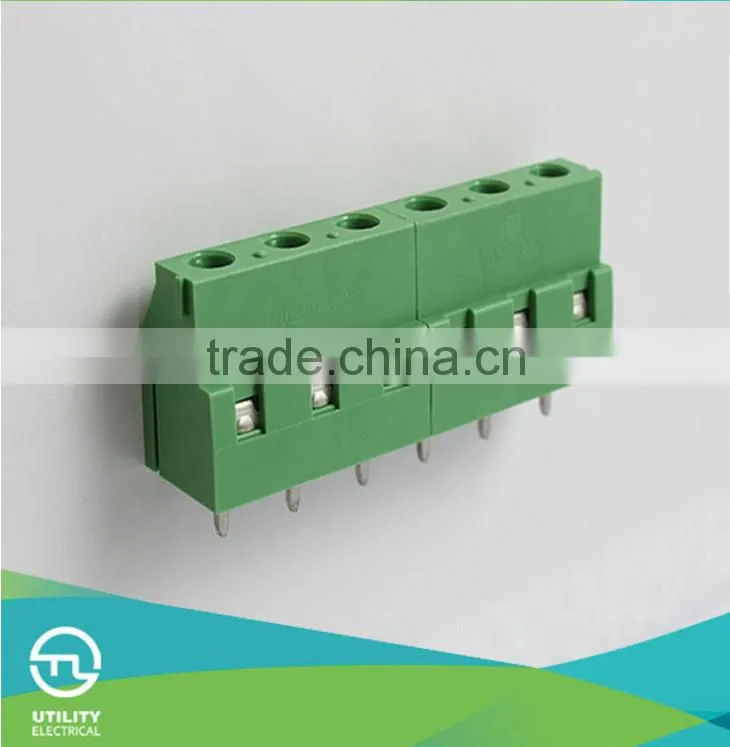 Wired Male/Female Connectors Good Quality Hot Sales PA66 VO Brass Contact PCB Terminal Block