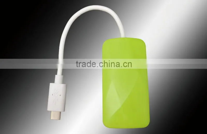 USB 3.1 type c to USB2.0 HUB with lan port and mirco USB PORT compatible with USB2.0/1.2/1.0