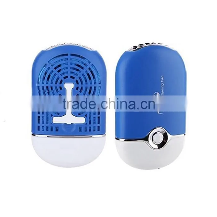 Mini Portable Handheld Rechargeable Bladeless Fan Air Conditioner Fan For Sports Cooling