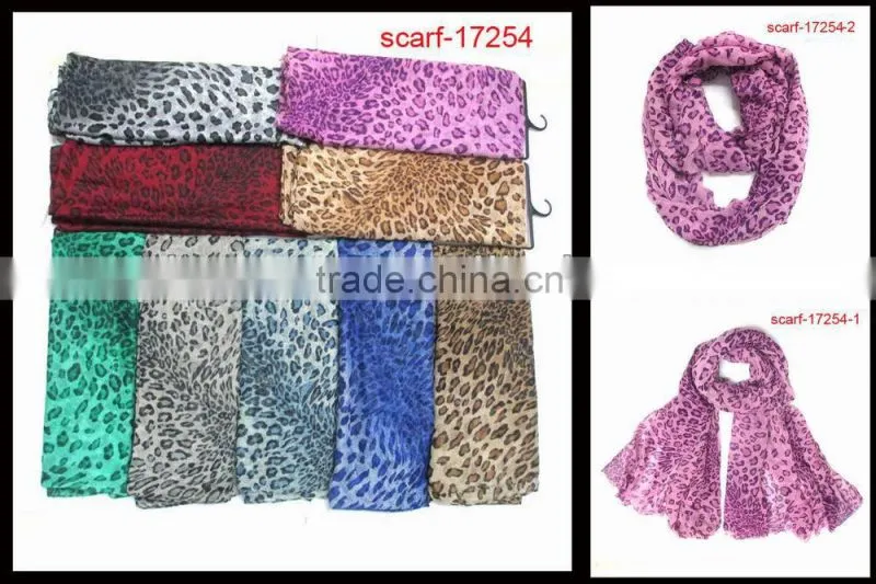 office ladies viscose stripe scarf