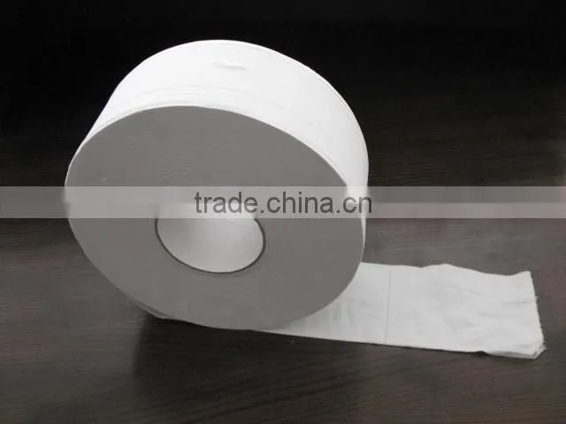 Soft virgin pulp jumbo 2PLY toilet tissue in roll