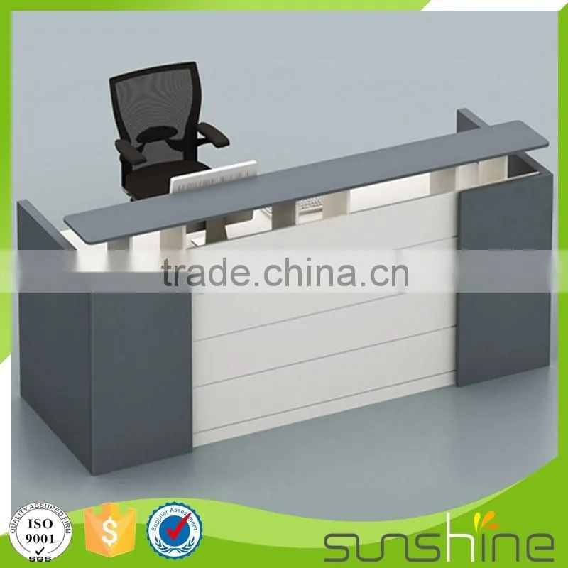 KB-RD02 Top Quality Office Furniture Hot Sell Office Use Furniture Particle Board Reception Desk