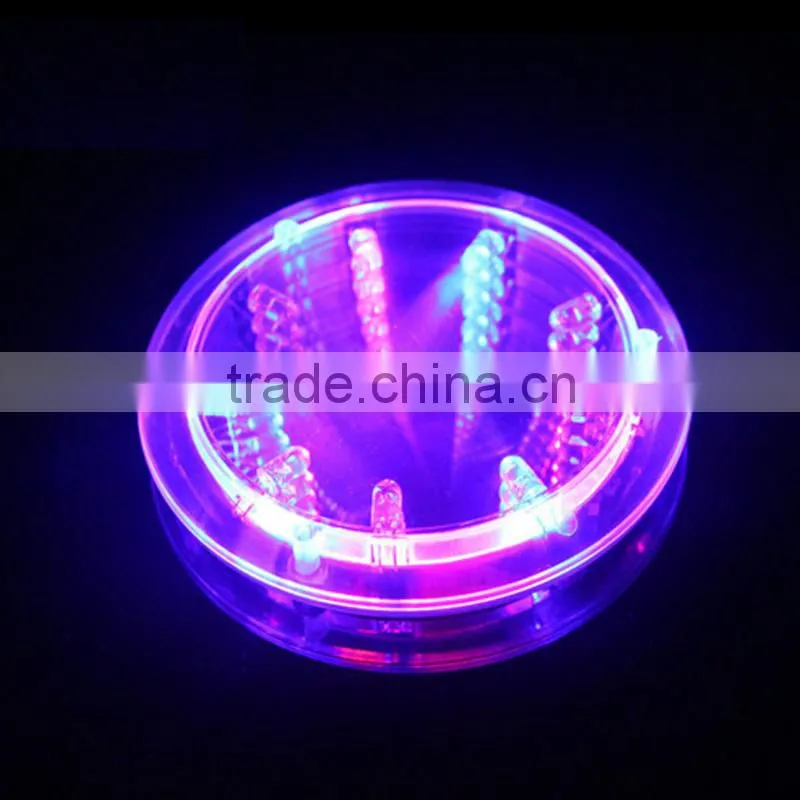 New Color Changing LED Lights Bottle Cup Mat Coaster For Clubs, Bars Party