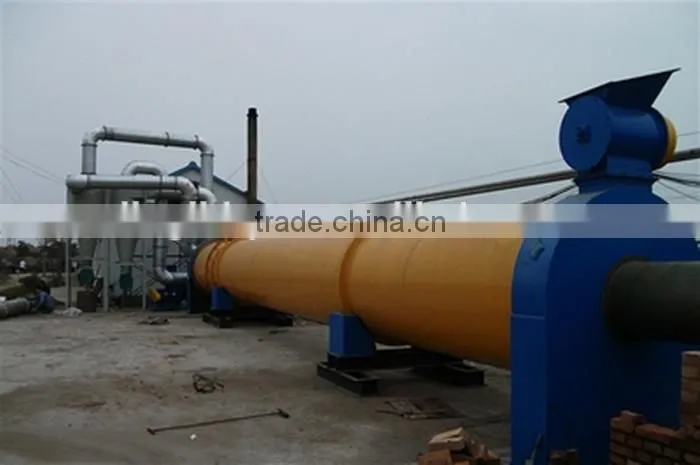 High humidity material rotary dryer for drying biological materials