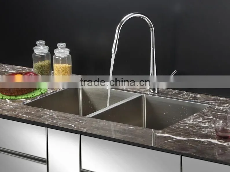 Undermount Stainless Steel Double Bowl Kitchen Sink Made in China
