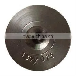 Polycrystallline shaped dies