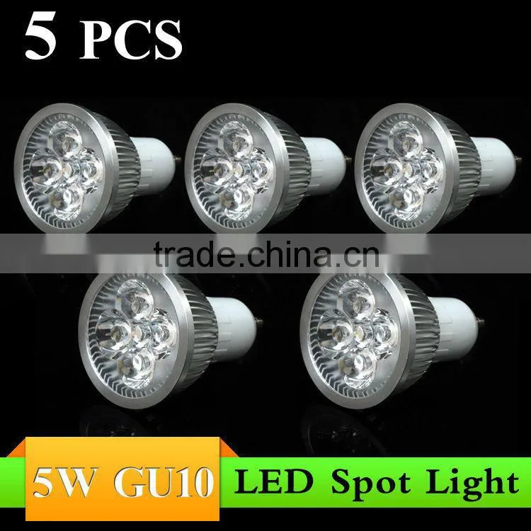 UL/CE/PSE COB 5W GU10 LED Spot Light lamp with Reflector