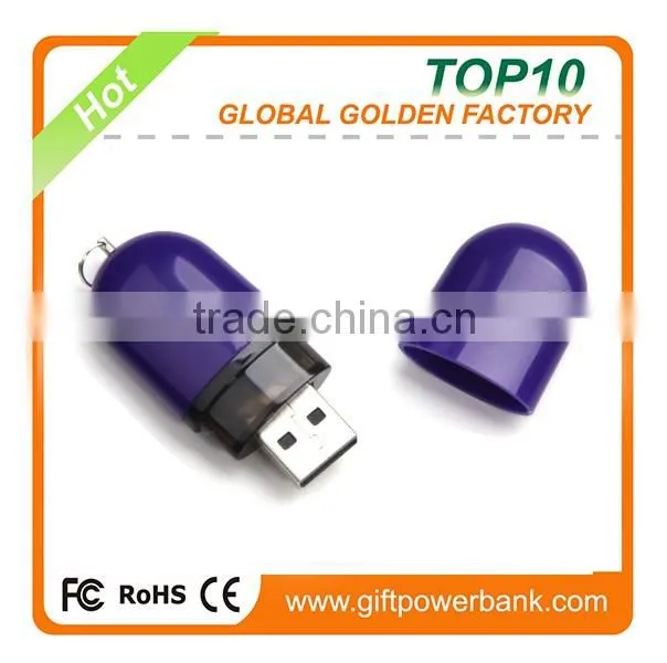 Traditional plastic usb flash drive from china factory