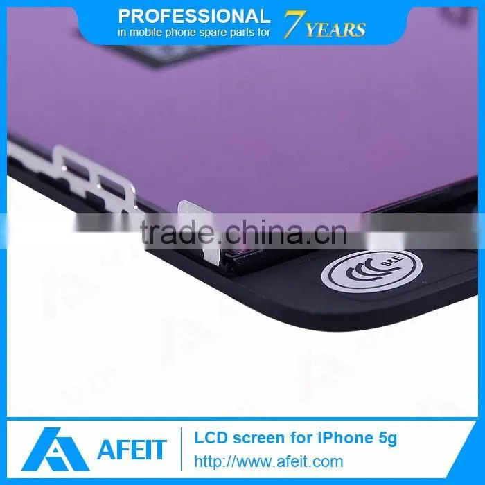 Promption price Clone lcd screen for iphone 5 assembly replacement,display lcd touch screen for iphone 5 digitizer